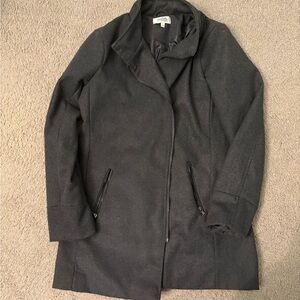 Charlotte Russe Charcoal Trench Coat